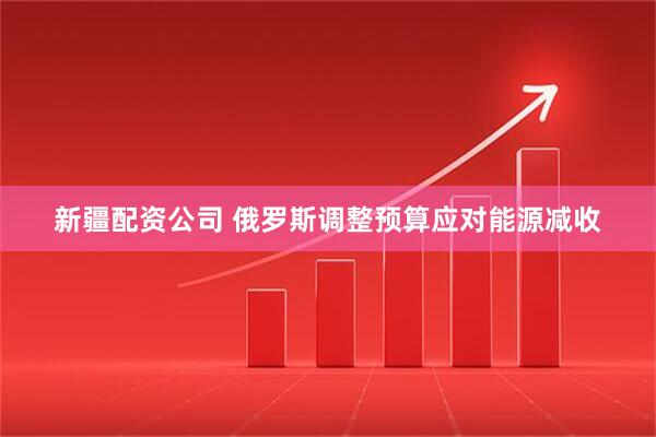 新疆配资公司 俄罗斯调整预算应对能源减收